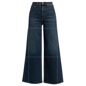 rag & bone Logan Mid-Rise Wide-Leg Jeans in Color Rinse Women’s Size 32
